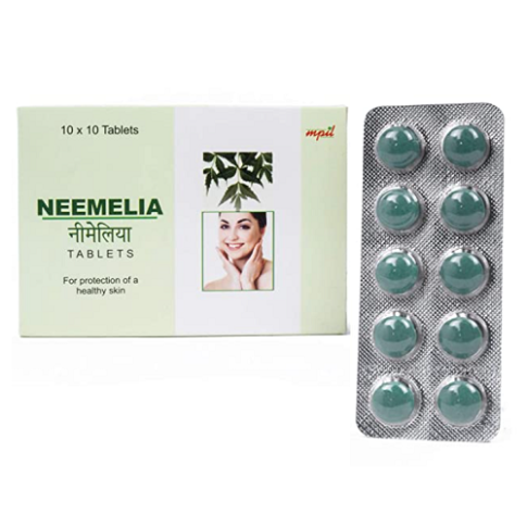 MPIL Neemelia Tablets for Skin Allergy, Fungal Care & Blood Purification