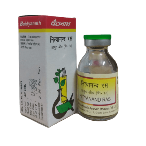 Baidyanath Nityanand Ras – Ayurvedic Support for Lymphatic, Thyroid & Gland Health