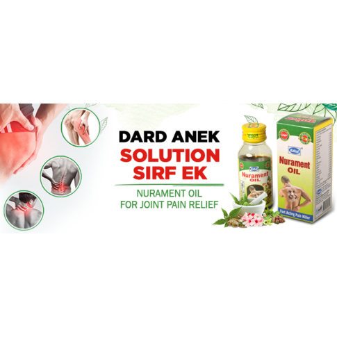 Rahat Herbal Nurament Oil for Fast Pain Relief & Body Massage – 50ml