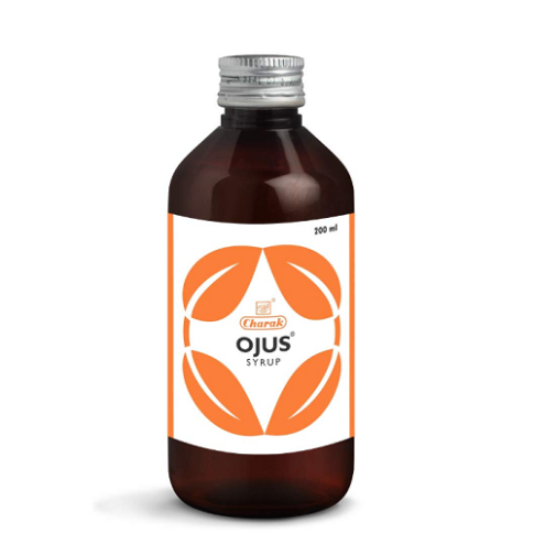 Charak Ojus Syrup – Natural Digestive Aid for Gas, Bloating & Constipation Relief (200ml)