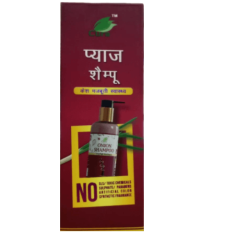 Cura Onion Shampoo 200ml – Hair Fall Control & Scalp Nourishment - LUXURY GLOW