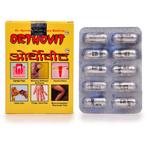 REPL Orthovit Capsules for Joint Pain, Stiffness & Musculoskeletal Support