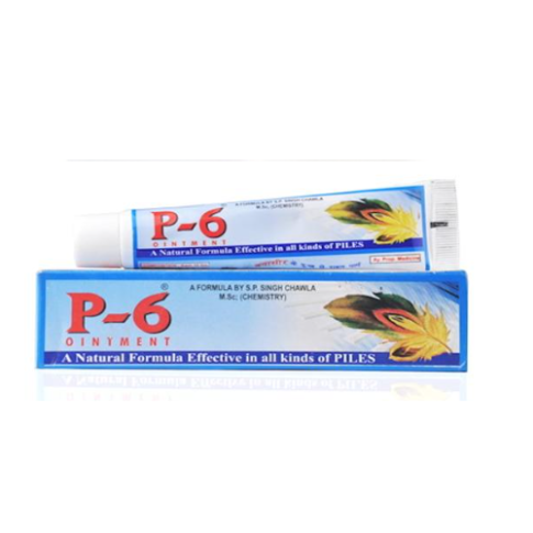P-6 Ointment for Piles, Hemorrhoids & Anal Comfort Relief