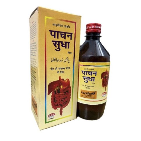 Mankind Pachan Sudha Meetha 400ml – Ayurvedic Digestive Tonic for Appetite, Constipation & Acidity Relief