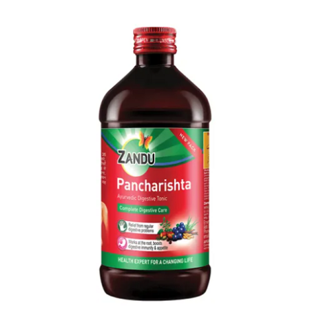 Zandu Pancharishta 650ml – Ayurvedic Digestive Tonic for Gut Health - LUXURY GLOW