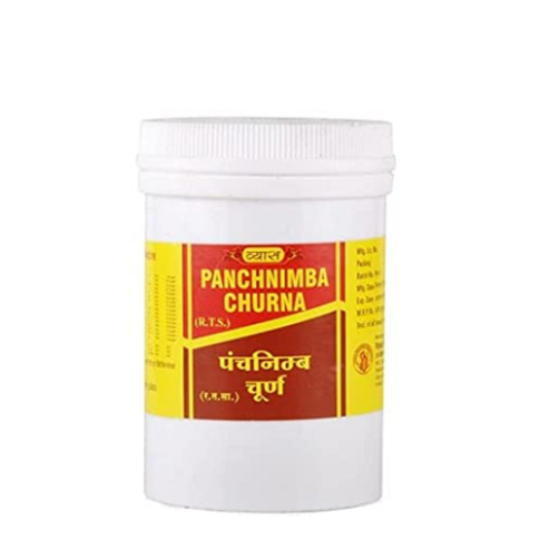 Vyas Panchnimba Churna – Ayurvedic Neem Powder for Skin, Hair & Detox Support - LUXURY GLOW