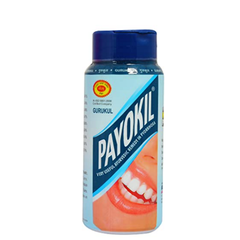 Gurukul Kangri Payokil Ayurvedic Tooth Powder – Gum Care, Bad Breath & Dental Protection (60g)