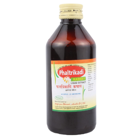 Nagarjun Phaltrikadi Kashay 200ml – Ayurvedic Relief for Acidity, Vomiting & Fever