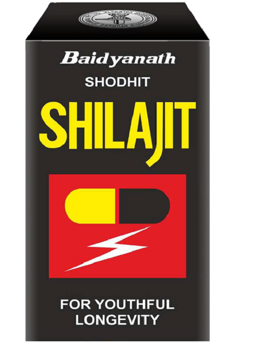 Baidyanath Shodhit Shilajit Capsules – Natural Energy Booster for Strength, Stamina & Recovery (30 Tablets)