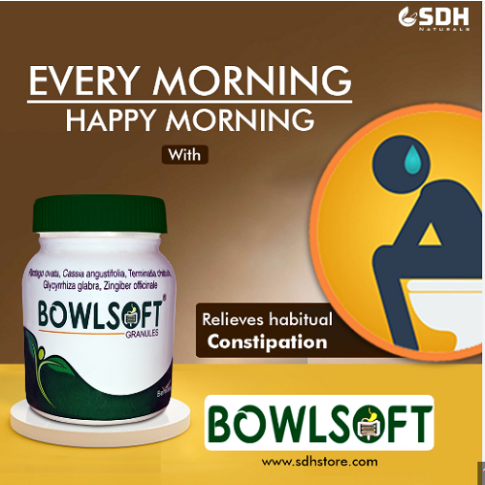 Shree Dhanwantri Bowlsoft Granules (100 g) – Ayurvedic Mild Laxative for Constipation Relief