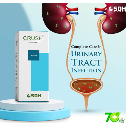 Shree Dhanwantri Crush Syrup – Urinary Comfort & Natural Renal Detox Support (200ml)