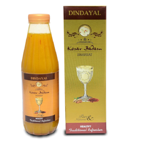 Dindayal Kesar Badam Sharbat – Ayurvedic Energy, Brain & Vitality Tonic