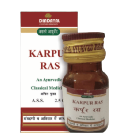 Dindayal Karpura Rasa 1g – Ayurvedic Camphor Formula for Wellness & Aromatherapy
