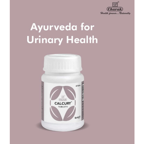 Charak Calcury Tablets – Ayurvedic Support for Kidney Stones, Urinary Health & Pain Relief