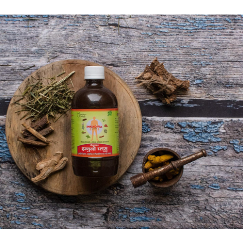 Dindayal Immuno-Plus Kadha 500ml – Ayurvedic Immunity & Wellness Support