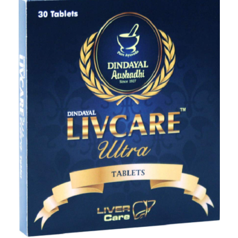 Dindayal Livcare Ultra Tablets (30 Tablets) – Ayurvedic Liver, Appetite & Digestive Support