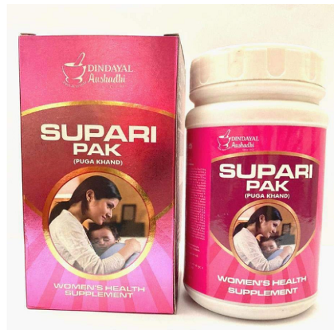 Dindayal Supari Pak – Ayurvedic Women’s Tonic for Strength, Hemoglobin & Menstrual Wellness (250g)