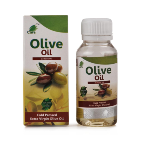 Cura Olive Oil – Deep Skin Moisturizer & Anti-Aging Hair Nourishing Oil (200ml)