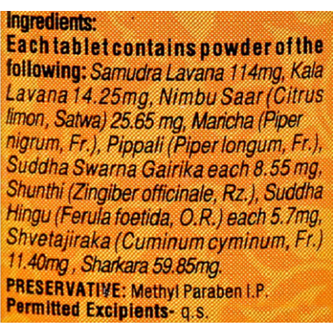 Dabur Hingoli Tablet for Gas, Bloating & Digestive Comfort