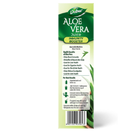 Dabur Aloe Vera Juice – Immunity, Detox & Digestive Health Support