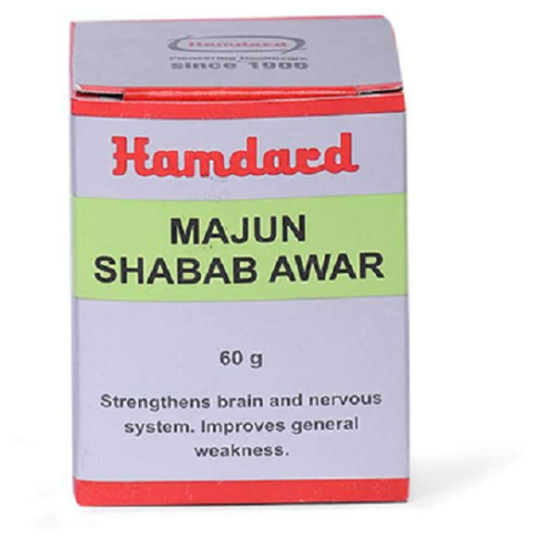 Hamdard Majun Shabab Awar – Unani Men’s Vitality, Strength & Energy Support (60 g)
