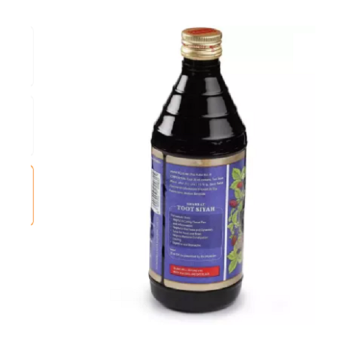 Hamdard Sharbat Toot Siyah Unani Syrup for Throat Relief & Chest Congestion (500ml)