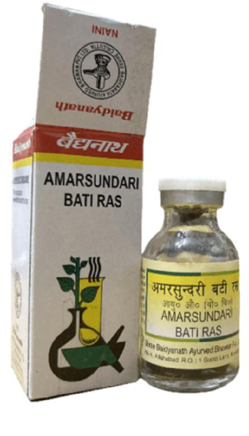 Baidyanath Amarsundari Bati Ras – Ayurvedic Support for Joint & Nerve Health (40 Tablets)