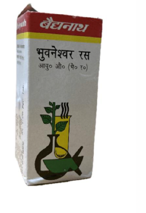 Baidyanath Bhuvneshwar Ras – Ayurvedic Support for Diarrhoea & Digestive Health (40 Tabs)