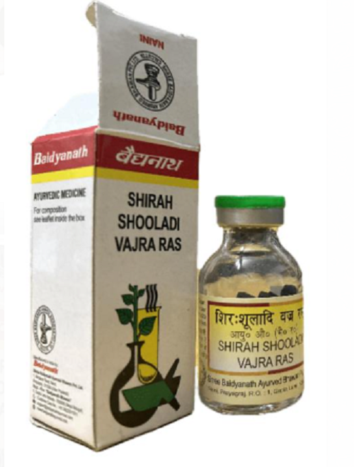 Baidyanath Shirah Shooladi Vajra Ras – Ayurvedic Relief for Chronic Headache & Migraine Support