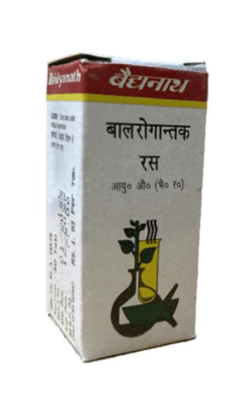 Baidyanath Balrogantak Ras – Ayurvedic Support for Kids’ Respiratory & Digestive Health (40 Tabs)