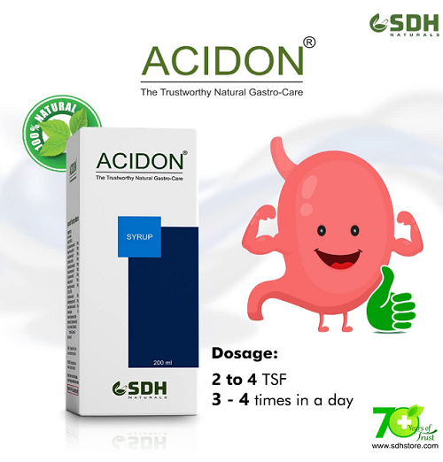 Shree Dhanwantri Acidon Syrup (200ml) – Ayurvedic Relief for Acidity & Digestion