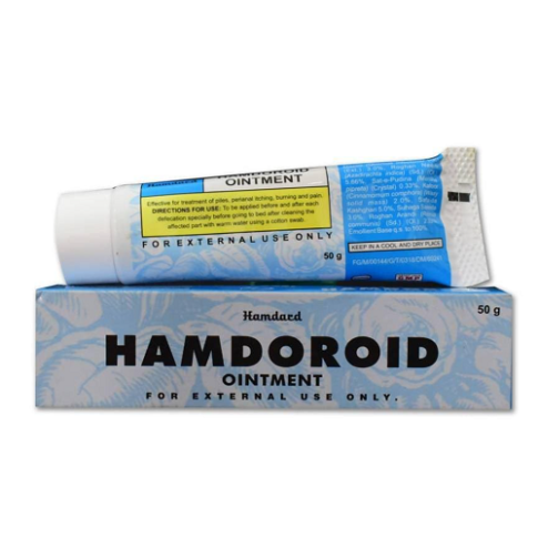 Hamdard Hamdoroid Ointment 50g – Unani Relief for Piles, Itching & Swelling