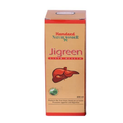Hamdard Jigreen Tonic for Liver Health, Digestion & Appetite Support (200ml)