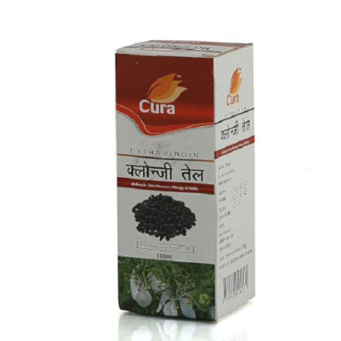 Cura Kalonji Oil – Ayurvedic Skin Care, Anti-Aging & Wellness Support (100 ml)