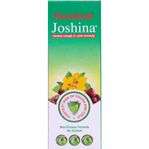 Hamdard Joshina Syrup for Cough, Cold & Sore Throat Relief