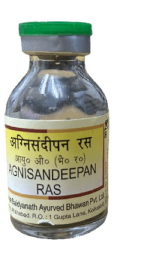 Baidyanath Agnisandeepan Ras – Ayurvedic Digestive Support for Bloating & Acidity (80 Tablets)