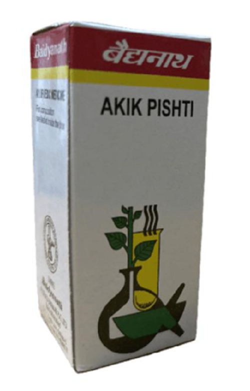 Baidyanath Akik Pishti – Natural Cardiac Tonic for Heartburn, Headache & Cooling Relief (5g)