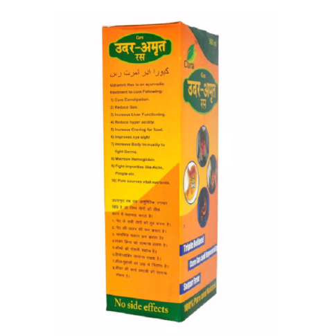 Cura Udar-Amrit Ras – Ayurvedic Digestive Relief for Acidity, Gas & Indigestion (500ml)