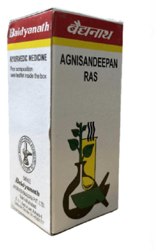 Baidyanath Agnisandeepan Ras – Ayurvedic Digestive Support for Bloating & Acidity (80 Tablets)