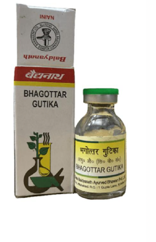 Baidyanath Bhagottar Gutika – Ayurvedic Support for Cough, Asthma & Respiratory Wellness (40 Tablets)