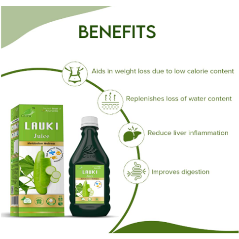 Cura Lauki Juice – Digestive Support, Weight Loss Aid & Natural Hydration Tonic