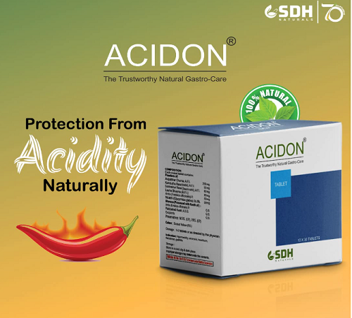 Shree Dhanwantri Acidon Tablets – Ayurvedic Relief for Acidity & Gas