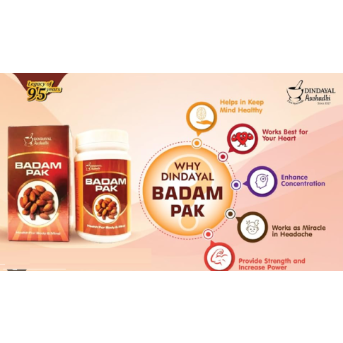 Dindayal Badam Pak (250 g) – Ayurvedic Strength, Energy & Brain Support