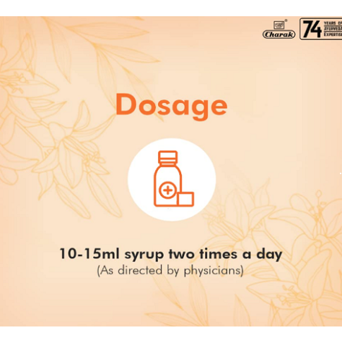 Charak Ojus Syrup – Natural Digestive Aid for Gas, Bloating & Constipation Relief (200ml)