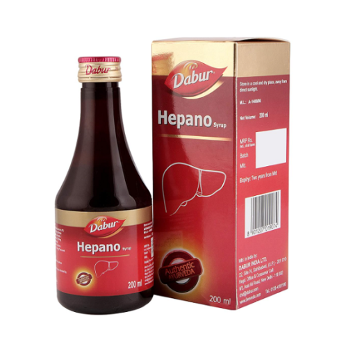 Dabur Hepano Syrup 200ml – Ayurvedic Liver Tonic for Detox & Digestion
