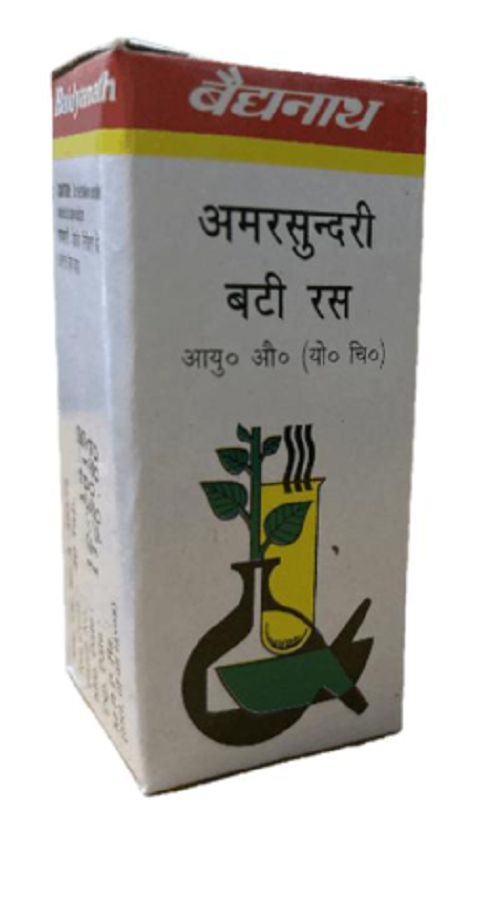 Baidyanath Amarsundari Bati Ras – Ayurvedic Support for Joint & Nerve Health (40 Tablets)
