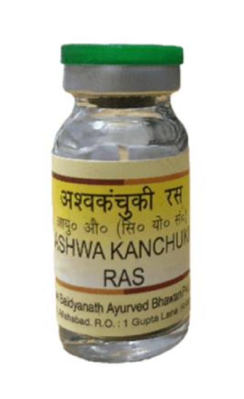 Baidyanath Ashwa Kanchuki Ras – Herbal Relief for Cold, Cough, Bronchitis &amp; Respiratory Support (40 Tablets)