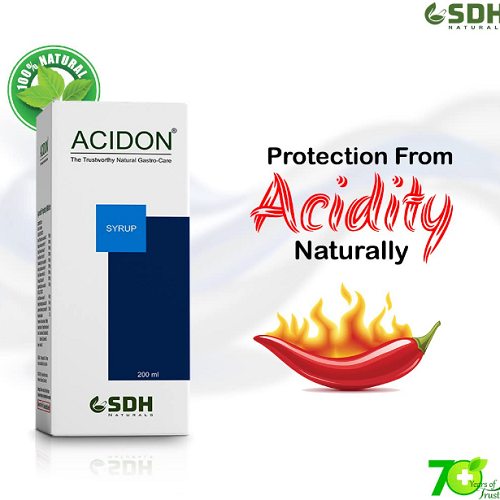 Shree Dhanwantri Acidon Syrup (200ml) – Ayurvedic Relief for Acidity & Digestion