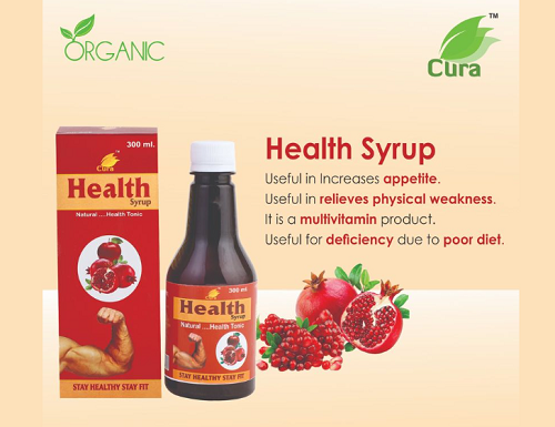 Cura Health Syrup – Natural Energy Booster & Daily Immune Support (300ml)
