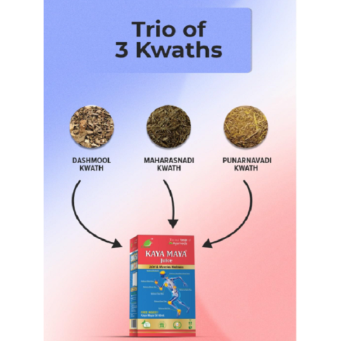 Cura Kaya Maya Juice – Ayurvedic Joint, Muscle & Mobility Support Tonic (500 ml)